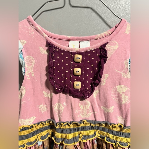 Matilda Jane Girls dress size 6 Paint By Numbers GUC - Picture 3 of 4